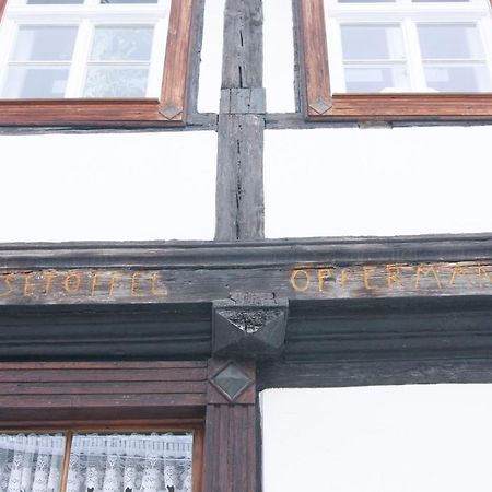 Urlaub Im Fachwerk - Das Sattlerhaus Quedlinburg Buitenkant foto