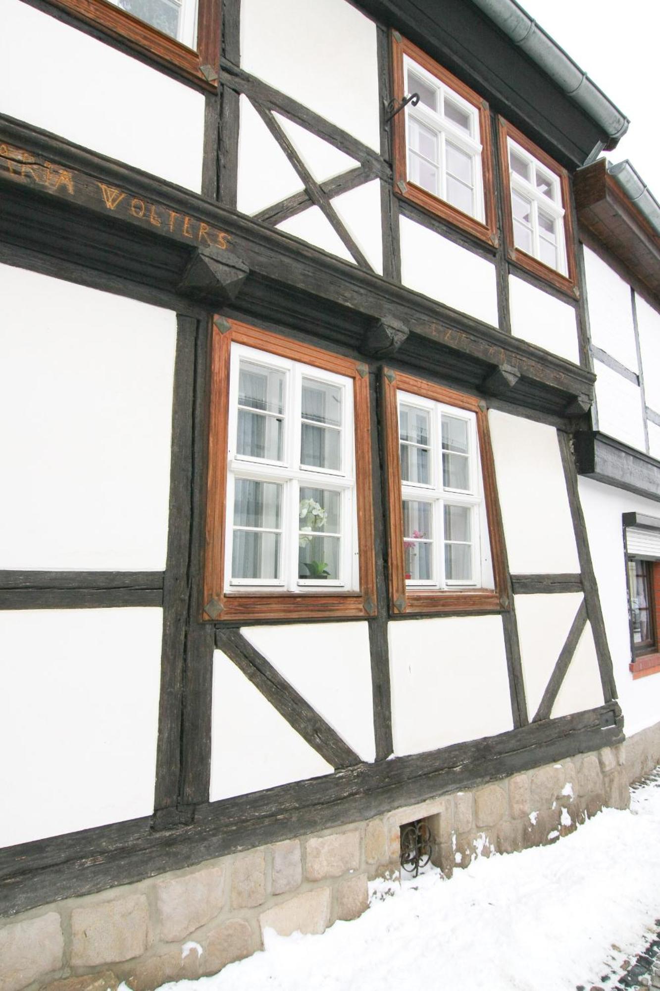 Urlaub Im Fachwerk - Das Sattlerhaus Quedlinburg Buitenkant foto
